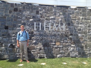 Greg at HHMI, appropriately with a Helix Drive mailing address