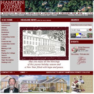 2006 homepage