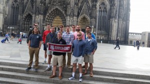 Tigers in front of the Cologne Cathedral