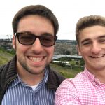 Dalton and I on Calton Hill overlooking Edinburgh.