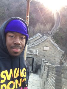 Visiting the Great Wall of China