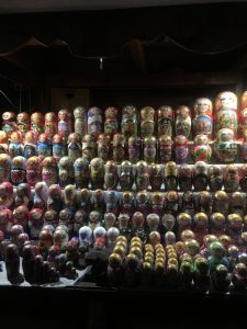 Display of Russian Nesting Dolls