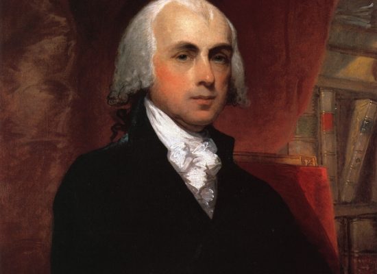 historic painting of James Madison