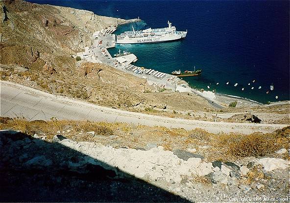 Harbor, Santorini