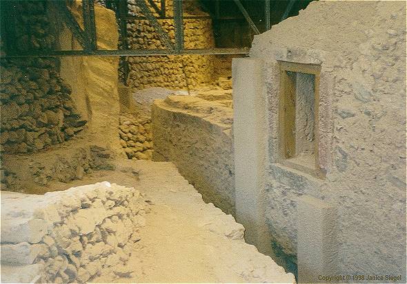 Akrotiri excavation site, Santorini