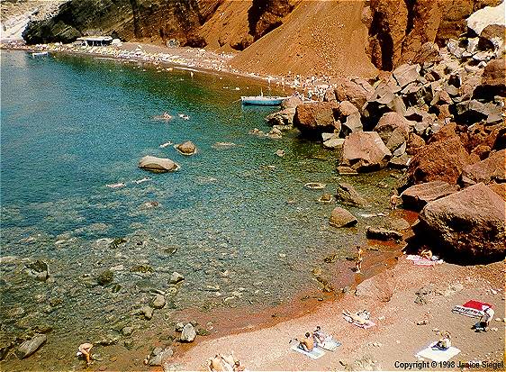 Red Beach, Santorini
