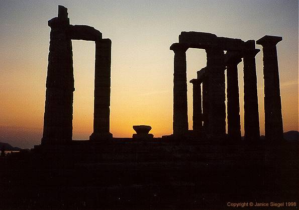 View of Cape Sounion