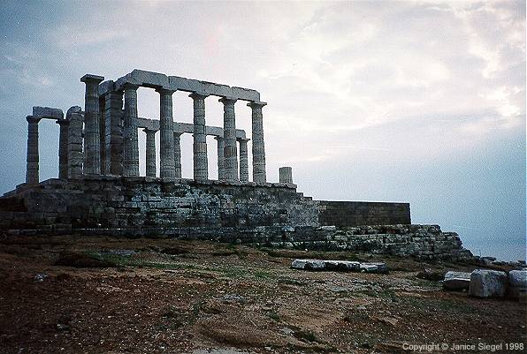 View of Cape Sounion