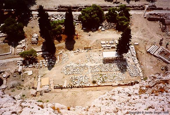 Temple of Asklepios Building Complex detail