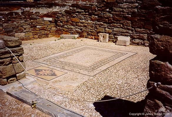 Mosaic, Theater District, Delos