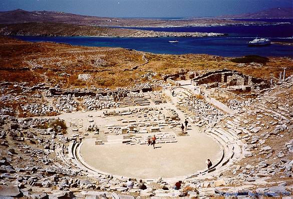 Orchestra, Theater of Delos