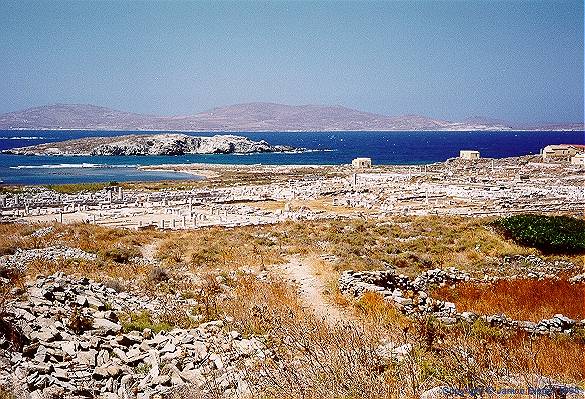 District of Sanctuaries of Foreign Gods overview, Delos