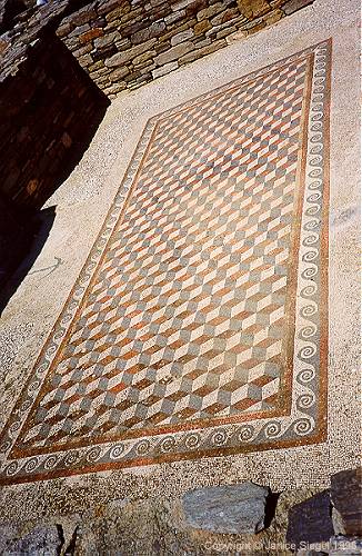Mosaic floor, Delos