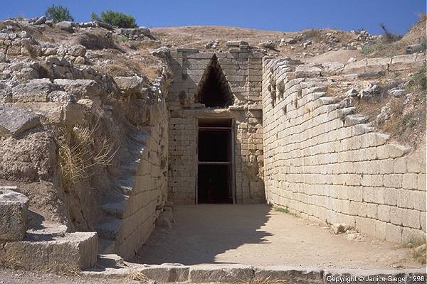 Clytemnestra's Tomb, Mycenae