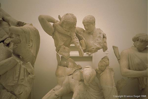 West Pediment (Temple of Zeus), Olympia Museum