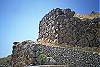 Mycenean citadel, exposing right side of approaching warriors, Tiryns