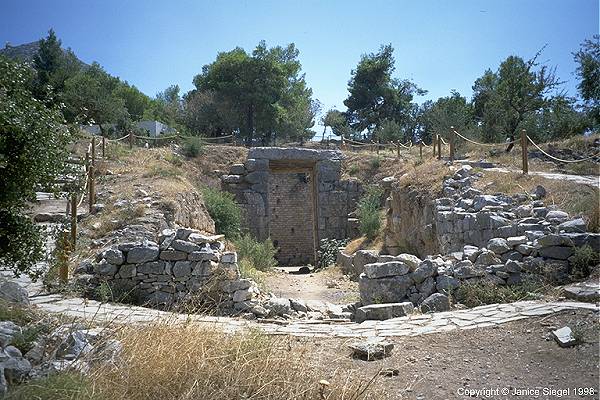 Lion Tomb, Mycenae