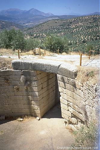 Lion Tomb, Mycenae