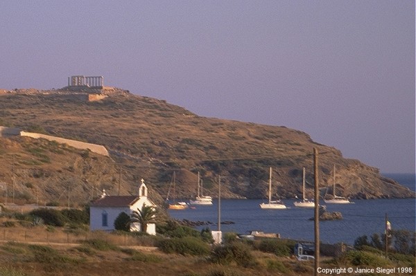 View of Cape Sounion