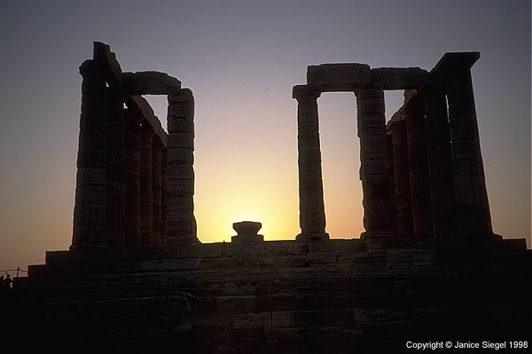 View of Cape Sounion
