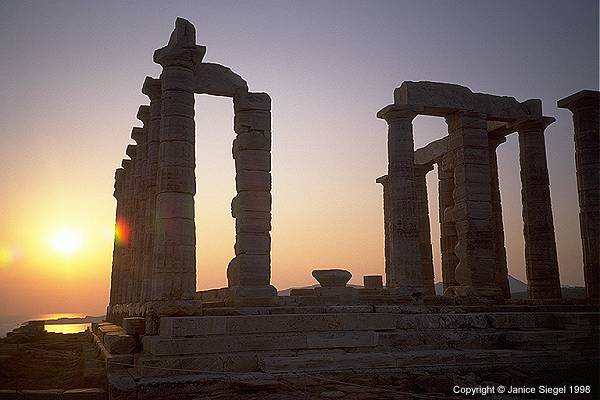 View of Cape Sounion