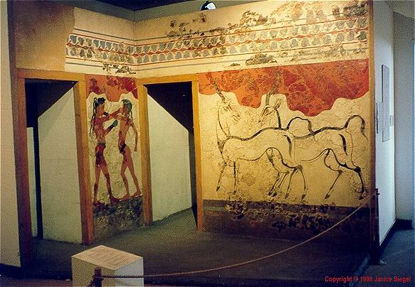 Akrotiri excavation site, Santorini