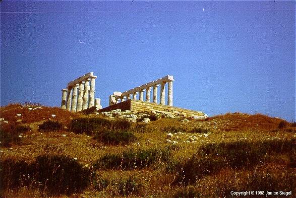 View of Cape Sounion