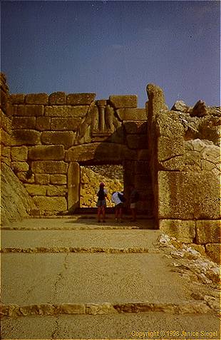 Lion's Gate, Mycenae