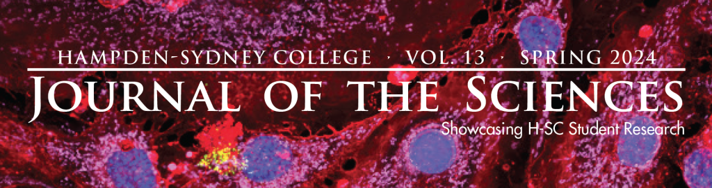 Journal of the Sciences Showcasing Student Research